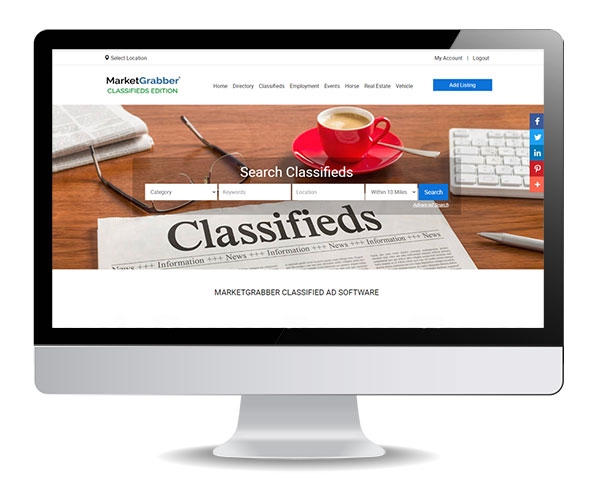 MarketGrabber Classified Ad Software