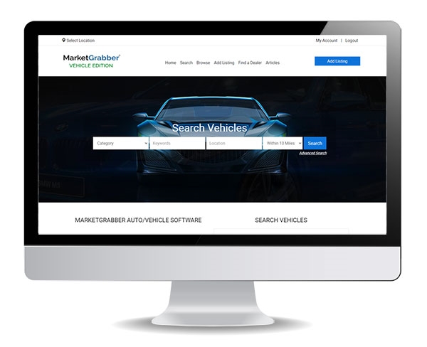 MarketGrabber Vehicle Software - Cars and Autos